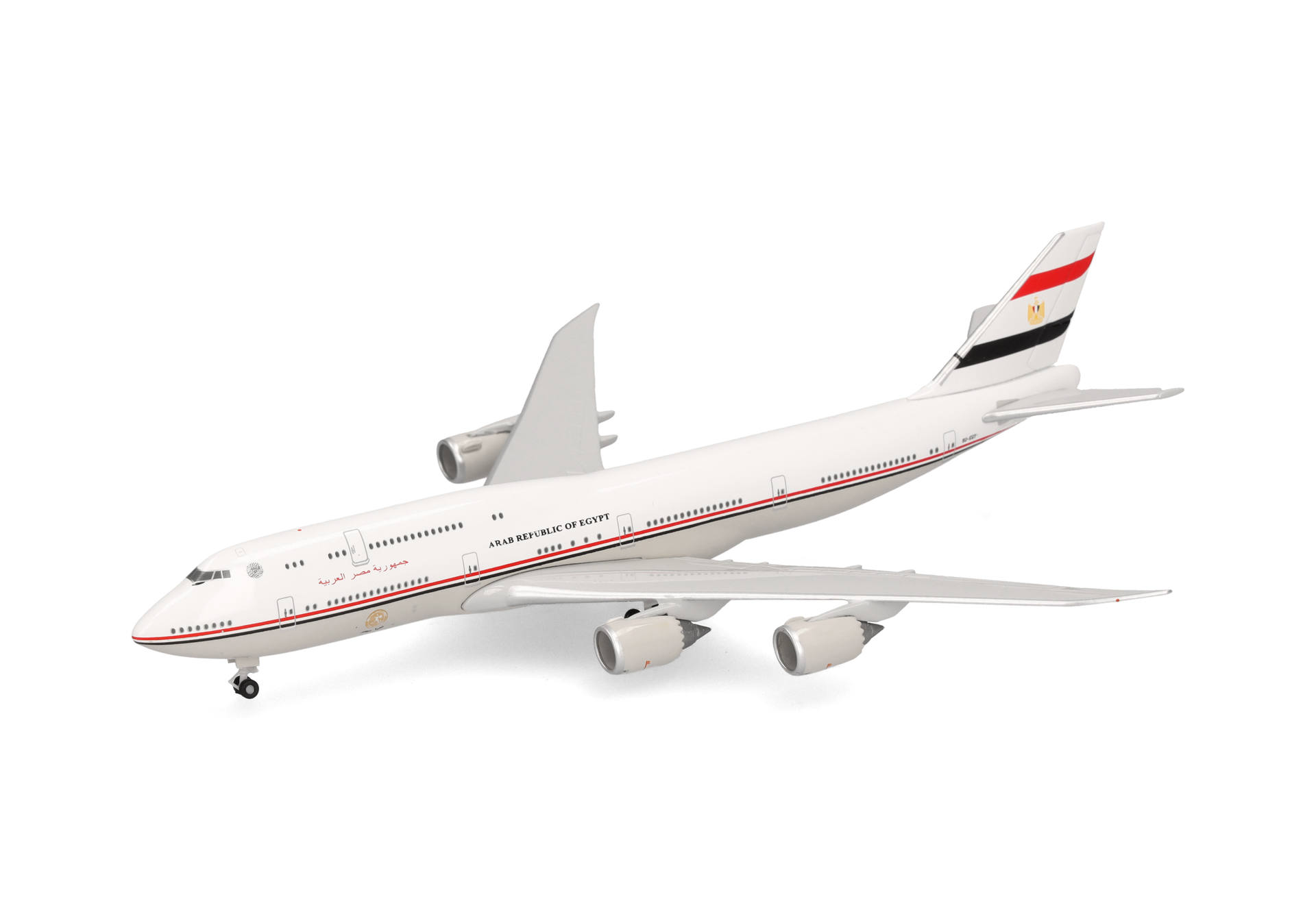 ������ ������� ������������� ������ ����� 747-8 BBJ � SU-EGY. 1:500 538039. # 3 hobbyplus.ru