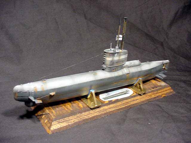 XXVII Seehund, Германская подводная лодка, ICM Art.: S.004 Масштаб: 1/144 # 7 hobbyplus.ru