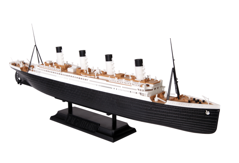 Сборная модель Пассажирский лайнер Титаник. Производства «Звезда» масштаб 1:700, артикул 9059. # 2 hobbyplus.ru