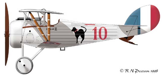 Сборная модель Французский истребитель-биплан Nieuport 24., производства RODEN, масштаб 1/72, артикул: Rod060 # 15 hobbyplus.ru