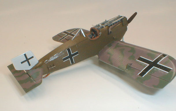 Сборная модель Германский самолет Junkers D.I., производства RODEN, масштаб 1/72, артикул: Rod041 # 8 hobbyplus.ru