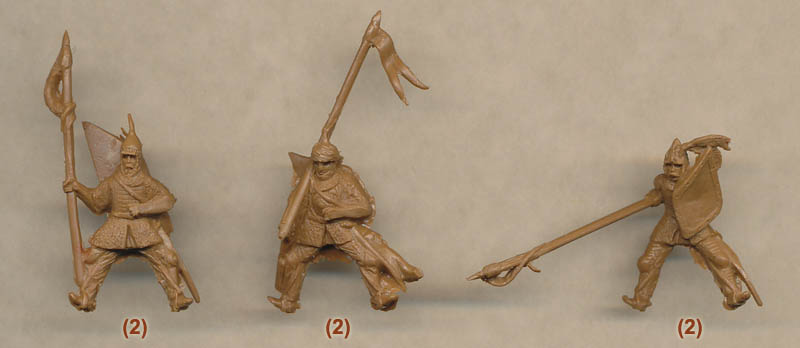 Миниатюрные фигуры Османские сипахи 16-17 век. Набор №1, производитель 