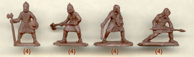 Миниатюрные фигуры Пикты (кельтские племена), производитель 