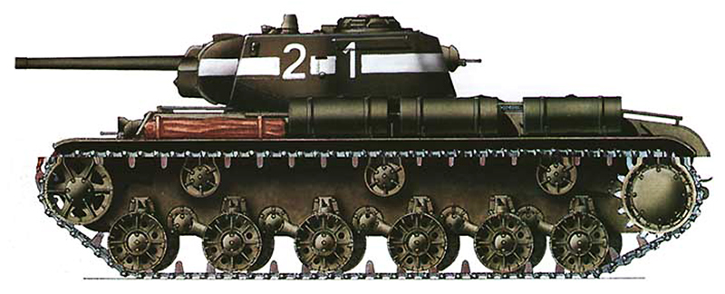 Сборная модель Советский скоростной тяжелый танк КВ-1С, производства ARK Models, масштаб 1/35, артикул: 35023 # 6 hobbyplus.ru