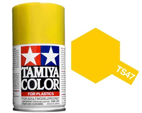 Краска аэрозольная TS-47 Chrome Yellow (Хромированный желтый), в баллончике 100 мл., артикул 85047 # 1 hobbyplus.ru