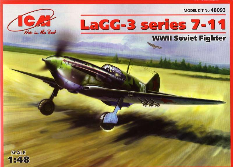 ЛАГГ-3, серия 7-11 ICM Art.: 48093 Масштаб: 1/48 # 1 hobbyplus.ru