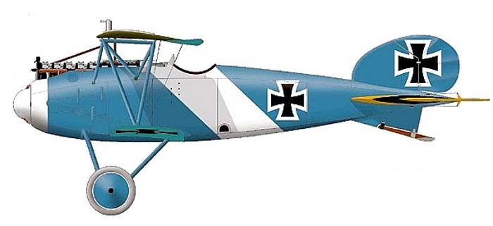Сборная модель Германский самолет Albatros D.III., производства RODEN, масштаб 1/72, артикул: Rod012 # 13 hobbyplus.ru