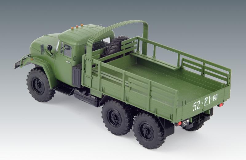 Советский армейский грузовой автомобиль ЗиЛ-131, ICM Art.: 35515 Масштаб: 1/35 # 16 hobbyplus.ru