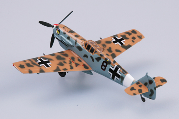   Messerschmitt Bf109 E-7 trop JG27 ,   1:72,  Easy Model.  : EM37277. # 2 hobbyplus.ru