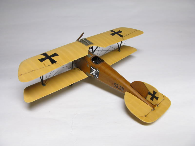 Сборная модель Германский самолет Albatros D.III Oeffag s.53.2., производства RODEN, масштаб 1/72, артикул: Rod022 # 10 hobbyplus.ru