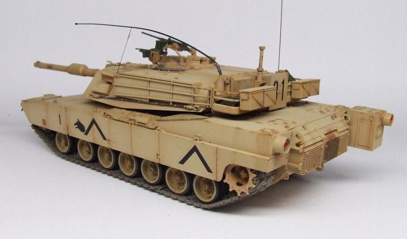 Сборная модель в масштабе 1/35 Танк M1A1 Abrams, производитель TAMYIA, артикул: 35156 # 7 hobbyplus.ru