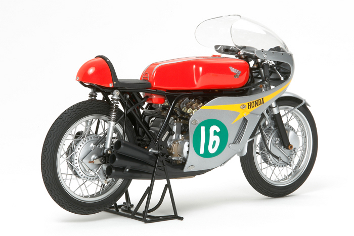 Сборная модель мотоцикла Honda RC166 GP RACER L=166мм, масштаб 1/12, производитель Tamyia, артикул: 14113 # 1 hobbyplus.ru