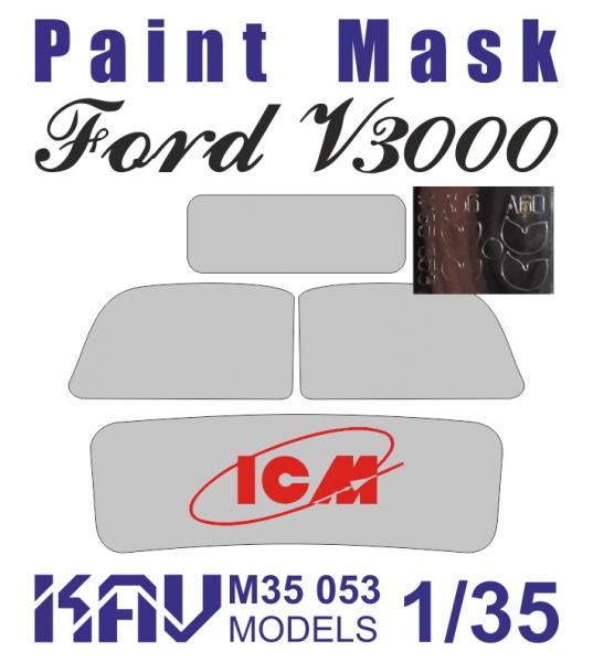     Ford 3000S Series (ICM),  1/35,  KAV models, : M35 053 # 1 hobbyplus.ru
