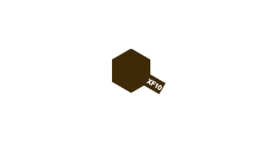    TAMIYA , XF-10 Flat Brown, 10 ,  81710, .