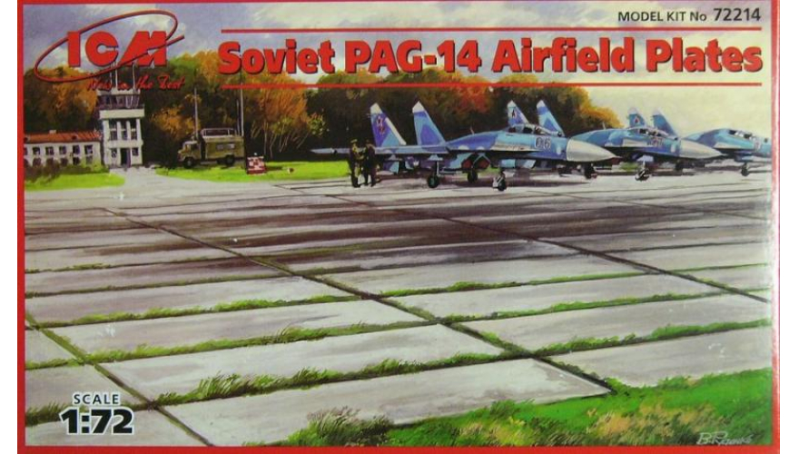 Советские аэродромные плиты ПАГ-14 ICM Art.: 72214 Масштаб: 1/72