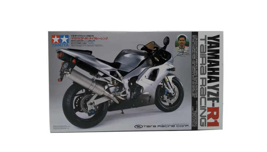 Мотоцикл Yamaha YZF-R1 Taira Racing  в масштабе 1:12 Tamiya 14074