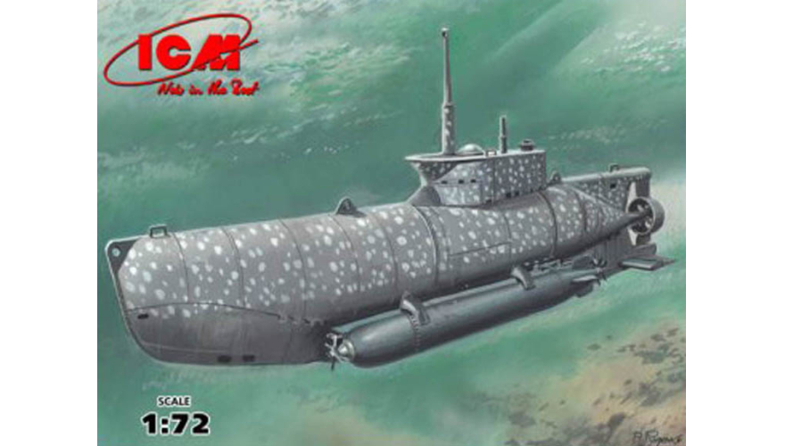 U-boat Type XXVIIB Seehund ICM Art.: S.006 Масштаб: 1:72