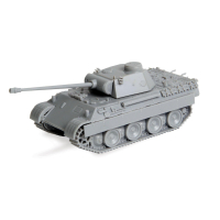 Сборные модели танков в масштабе 1:100.