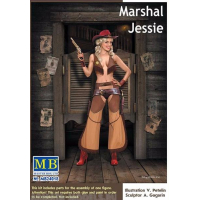 Сборная фигура Серия Пин-ап. Маршал Джесси, масштаб: 1/24, производитель: Master Box, артикул: 24018