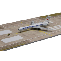 Взлётно-посадочная полоса для моделей самолётов в масштабе 1:144, 1:200. 