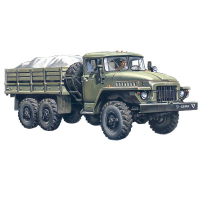 УРАЛ-375Д ICM Art.: 72711 Масштаб: 1/72 Армейский грузовой автомобиль