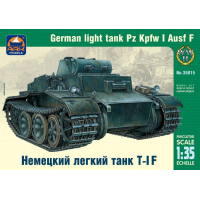 Сборная модель Немецкий легкий танк Т-I F, производства ARK Models, масштаб 1/35, артикул: 35015