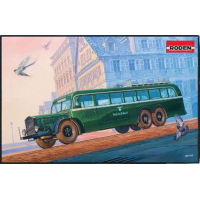 Сборная модель Немецкий автобус VOMAG 7 OR 660 Omnibus (WWII service), производства RODEN, масштаб 1/72, артикул: Rod729