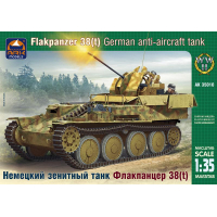 Сборная модель Немецкий зенитный танк Флакпанцер 38, производства ARK Models, масштаб 1/35, артикул: 35010