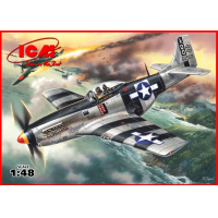 Mustang P-51K - Американский истребитель II MB ICM Art.: 48154 Масштаб: 1:48
