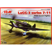 ЛАГГ-3, серия 7-11 ICM Art.: 48093 Масштаб: 1/48