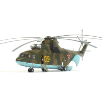 Коллекционные модели вертолетов.