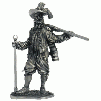 Коллекционная фигурка Английский мушкетёр-ветеран, 1588 год, артикул: М13