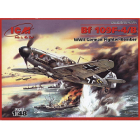Bf 109F-4/B ICM Art.: 48104 Масштаб: 1/48