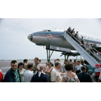 Советские документальные фотографии самолета Ту-114 СССР