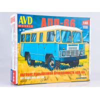 Сборная модель автобус повышенной проходимости АПП-66 , масштаб 1:43. AVD Models 4019AVD 