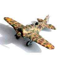 Сборные модели самолетов ВВС Испании времен второй мировой войны.