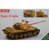 Сборная модель Танк Тиран-5  (Израильская модификация советского танка Т-54), производства SKIF, масштаб 1:35, артикул SK235