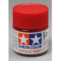 Глянцевые акриловые краски для аэрографа XF Tamiya.