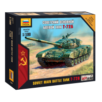 Сборная модель: Советский основной боевой танк Т-72Б, серия 