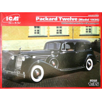 Автомобиль советского руководства II МВ с пассажирами Packard Twelve (Модель 1936), ICM Art.: 35535 Масштаб: 1/35