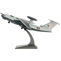 Модель самолета А-50 ВВС России, масштаб 1:200.