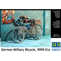 Сборная модель Немецкий военный велосипед, 2МВ, производства MASTER BOX, масштаб 1:35, артикул 35165