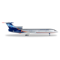 Коллекционная модель самолета Туполев Ту-154Б-2, Аэрофлот Норд, металл, масштаб 1/500, производитель HERPA, артикул 528764