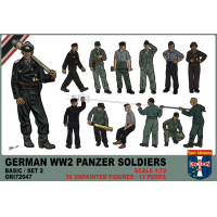 Миниатюрные фигуры Германские танкисты. Вторая мировая война, производитель 